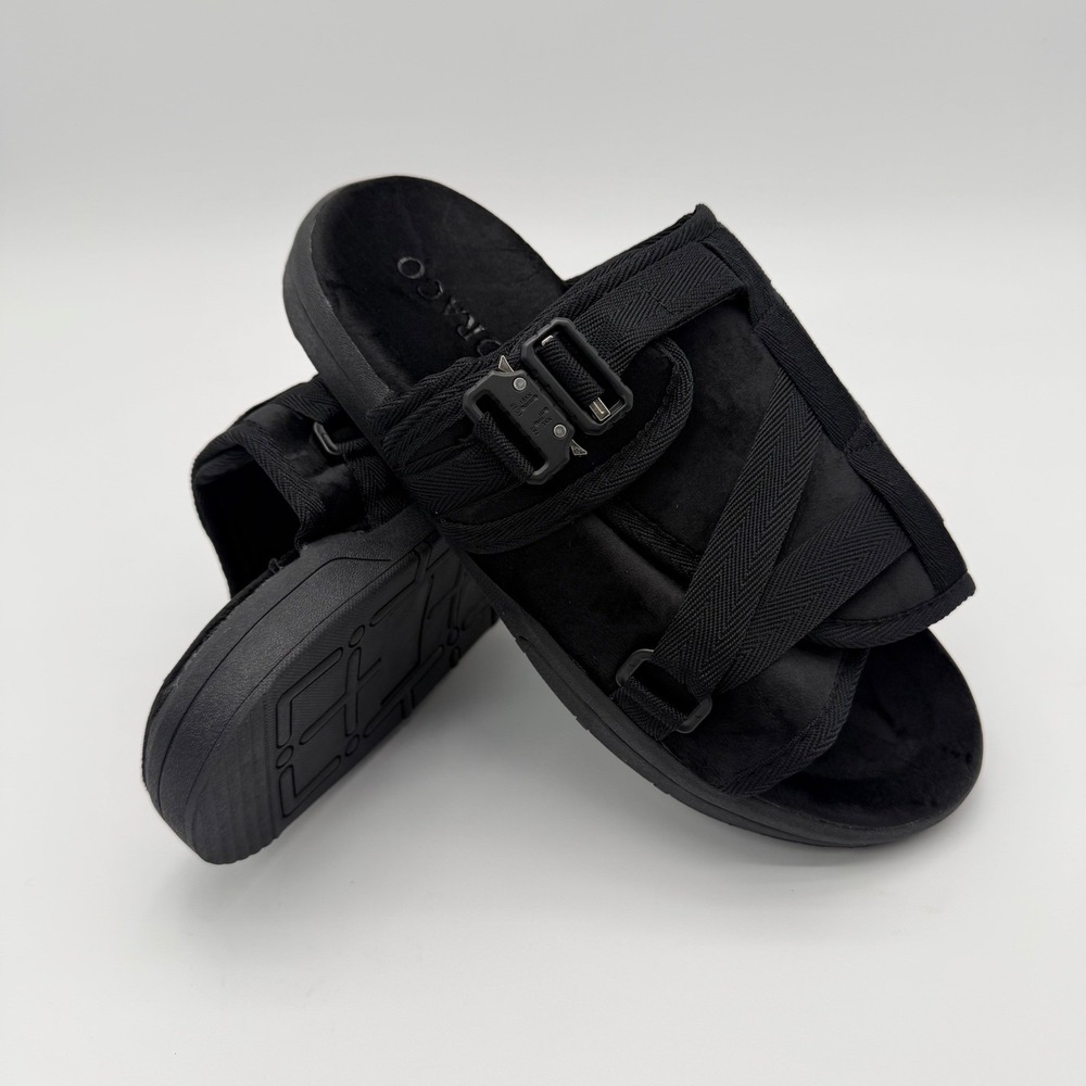 Draco Mens Size 7-8 fits 6.5-8‎ Women's8.5 thru 9.5 Phantom Lounge/Street Slides